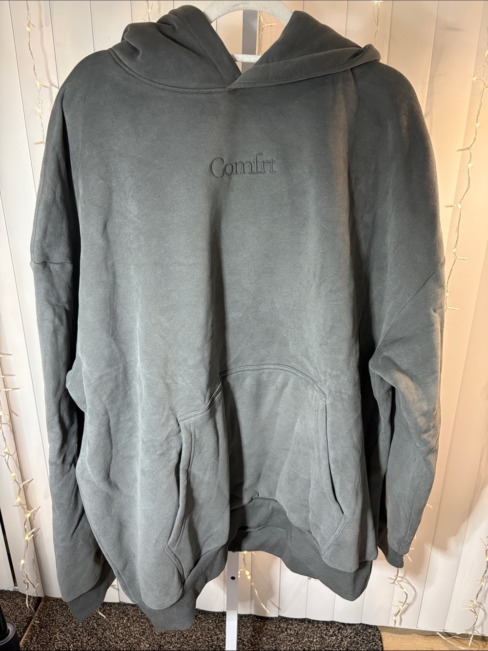 Comfrt Signature Hoodie Steel Grey 3XL Unisex, New in Bag.  #22